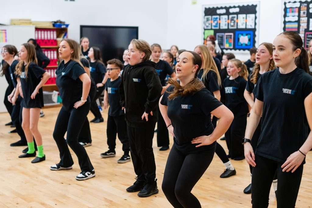 Theatretrain Maldon 18 Children at a Theatretrain School in Maldon learning a dance