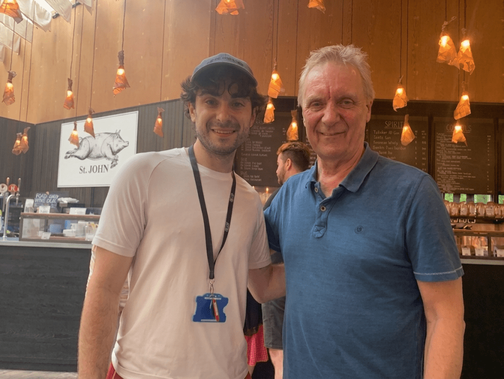 Picture of Kevin Dowsett with Jacob Fowler