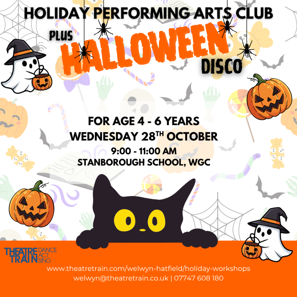 Holiday Workshops Welwyn-Hatfield 4 Welwyn Minis halloween
